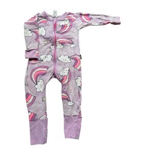 Bonds Pink and Purple Kids Pajama Footies